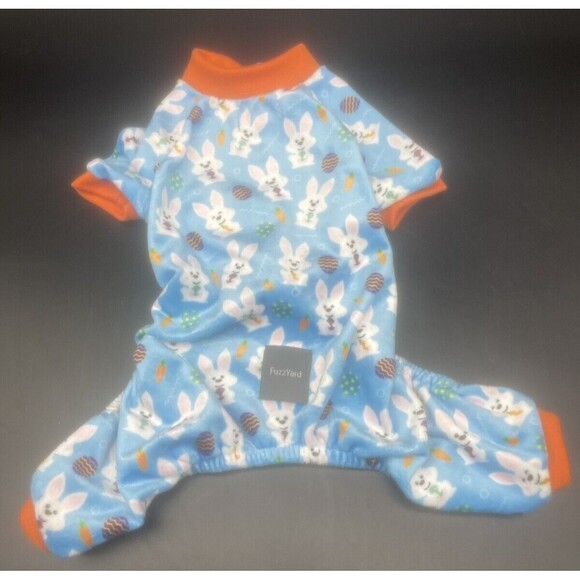 Fuzzyard Bunny Rabbit Soft Blue DOG Pajamas Size 1 - Picture 2 of 6